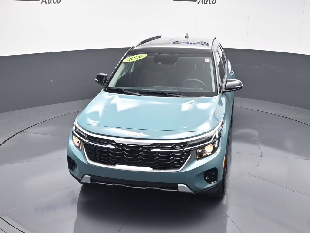 2026 Pluton Blue/Black Roof Kia Seltos S AWD SUV