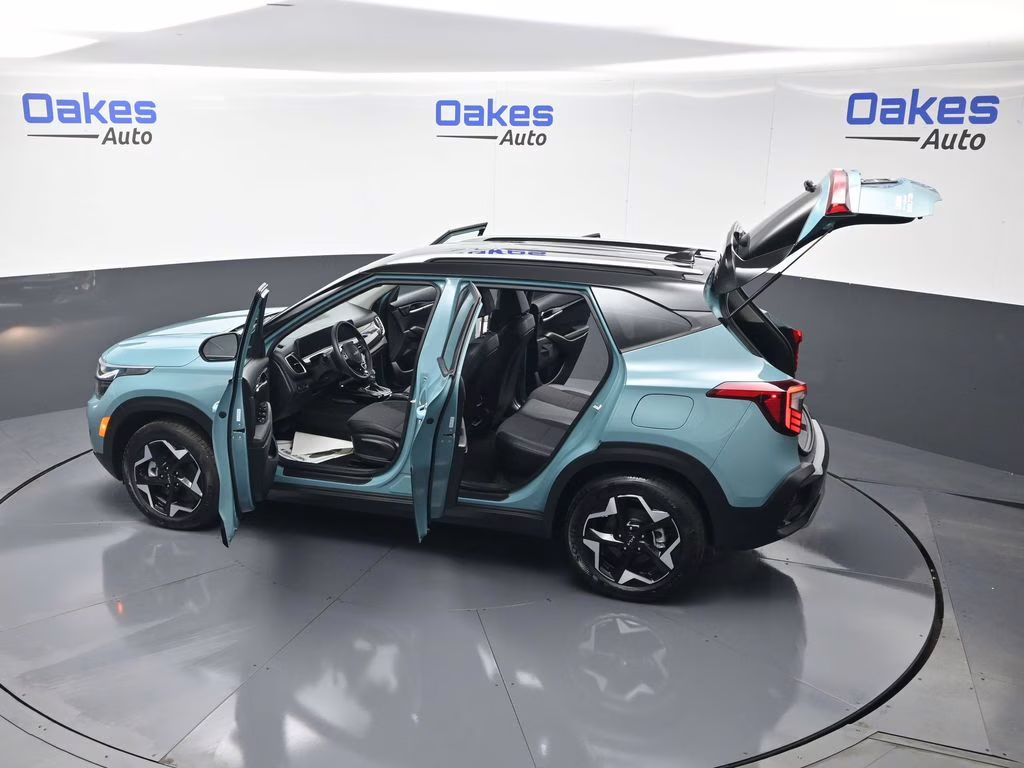 2026 Pluton Blue/Black Roof Kia Seltos S AWD SUV