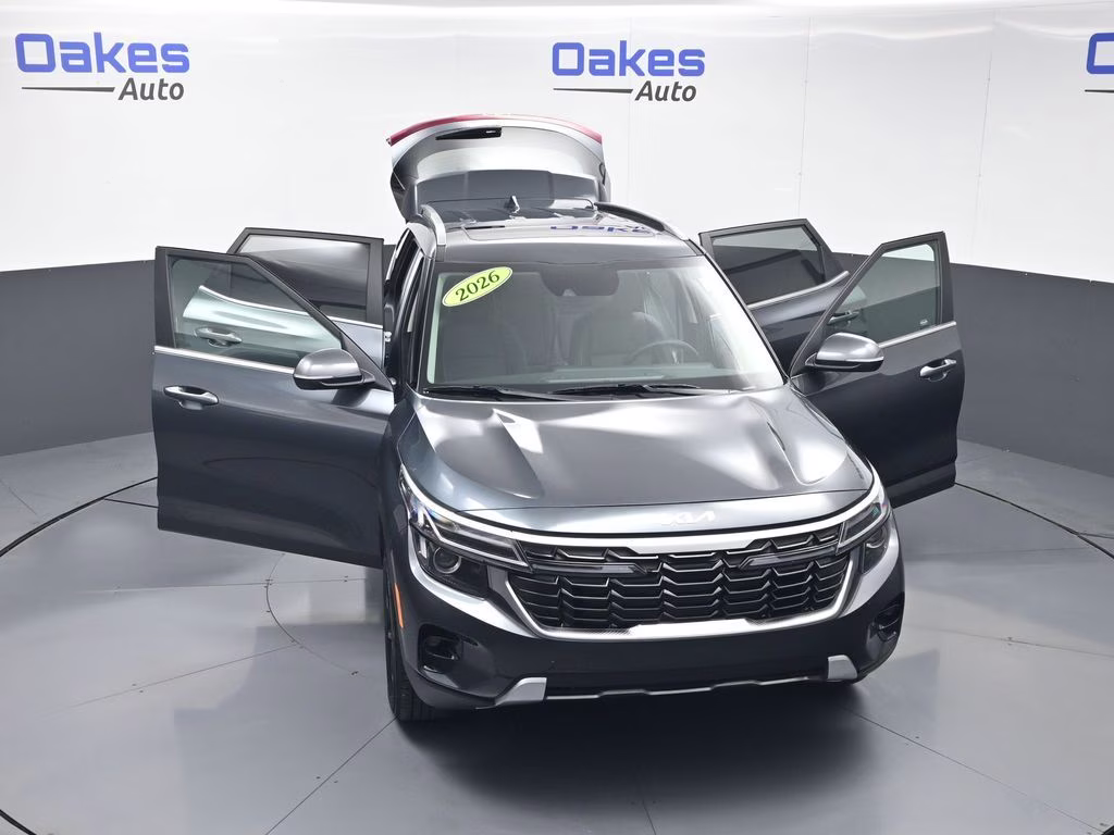 2026 Gravity Gray Kia Seltos EX AWD SUV
