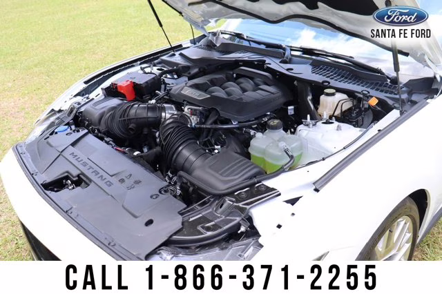 2024 White Ford Mustang GT Premium RWD Coupe