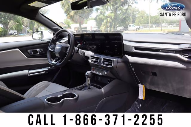 2024 White Ford Mustang GT Premium RWD Coupe