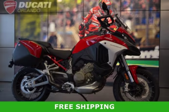2024 RED Ducati Multistrada V4 S Travel&Radar Spoked Wheels