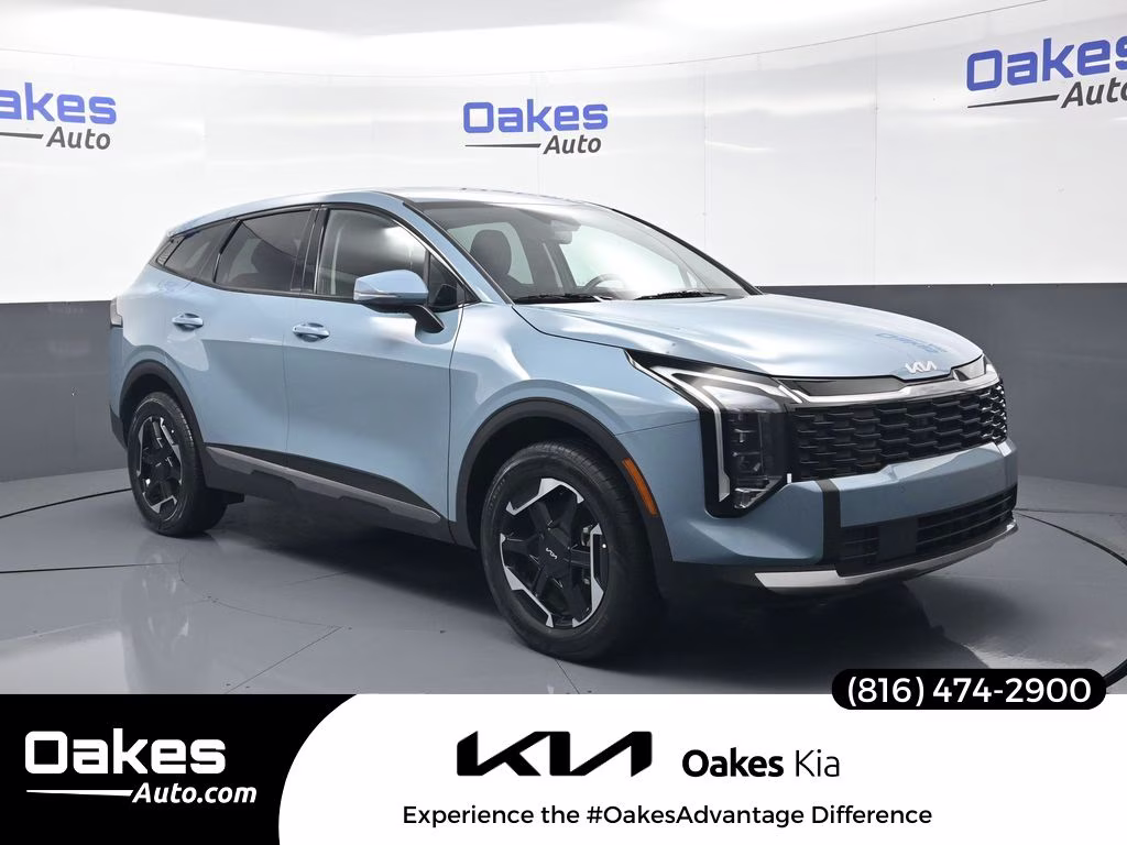 2026 Heritage Blue Kia Sportage Hybrid S AWD SUV