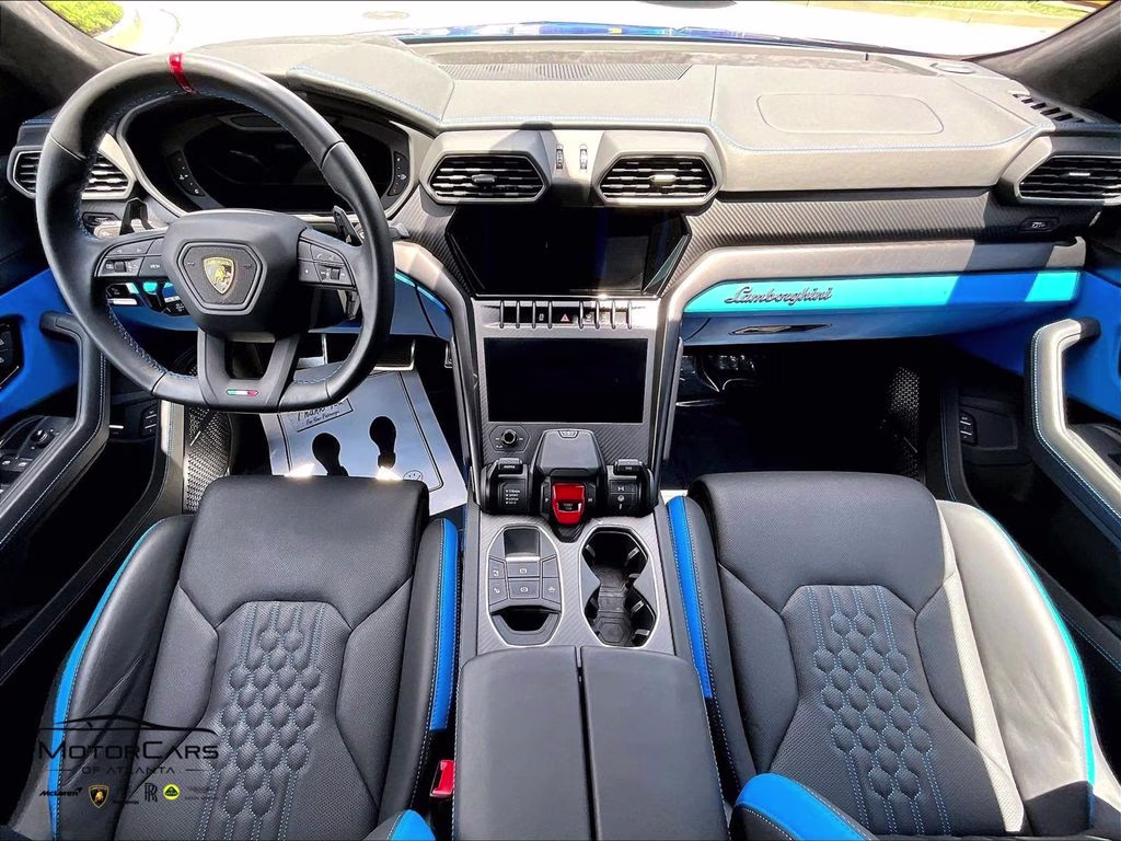 2024 Blu Aegeus Matt Lamborghini Urus S AWD SUV