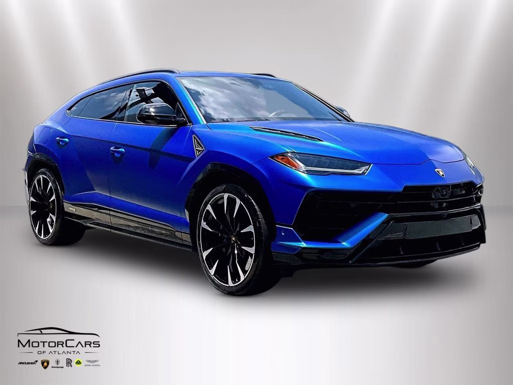 2024 Blu Aegeus Matt Lamborghini Urus S AWD SUV