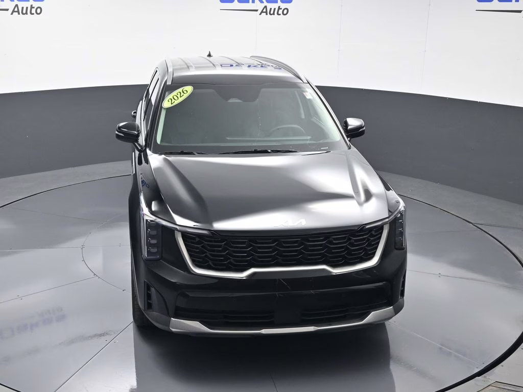 2026 Ebony Black Kia Sorento S AWD SUV