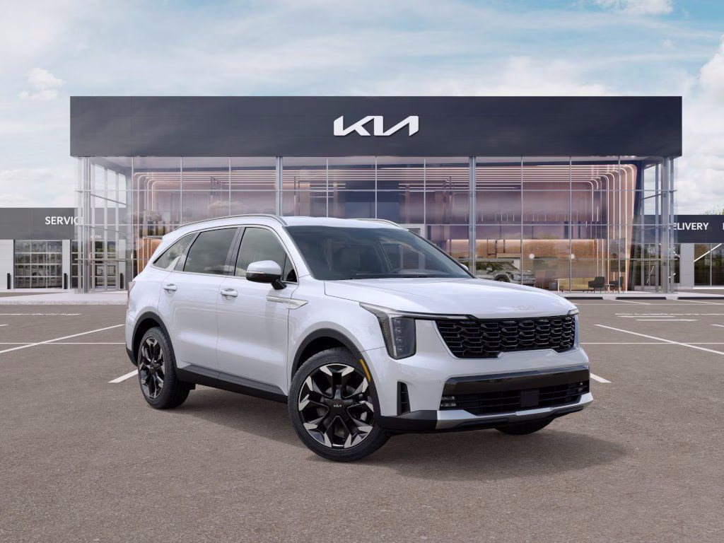 2026 Glacial White Pearl Kia Sorento EX AWD SUV