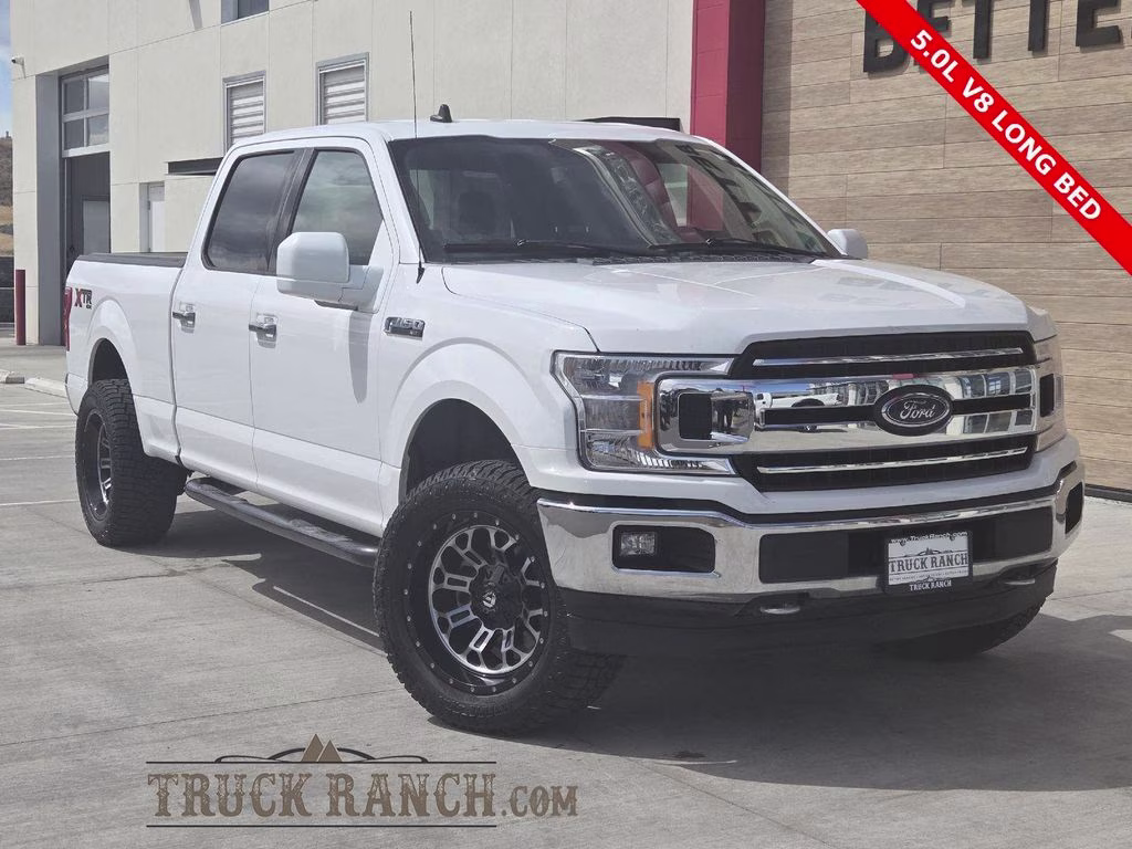 2020 White Ford F-150 XLT 4X4 Truck