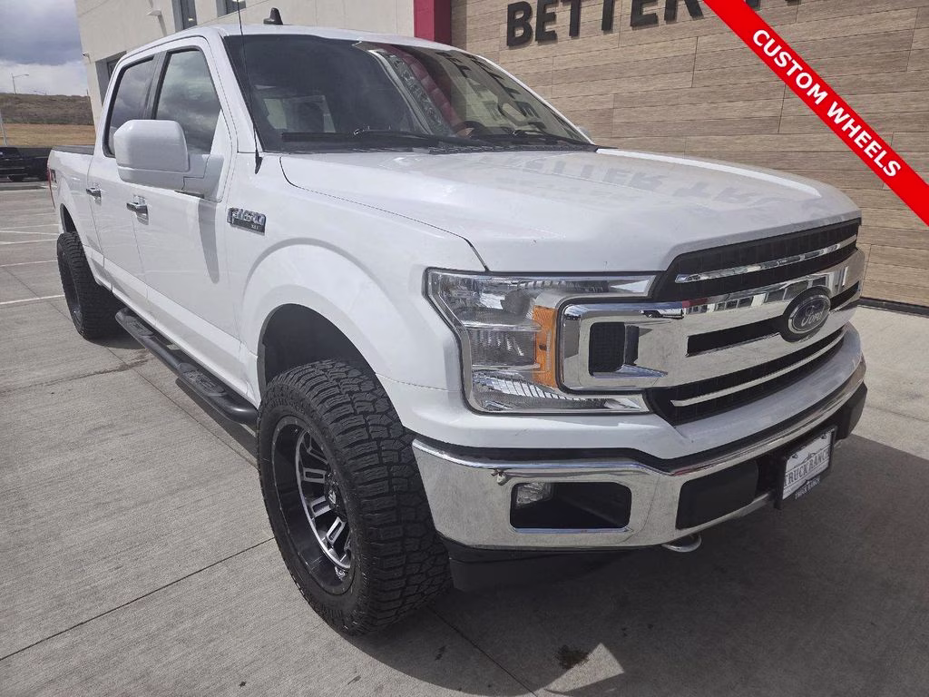 2020 White Ford F-150 XLT 4X4 Truck