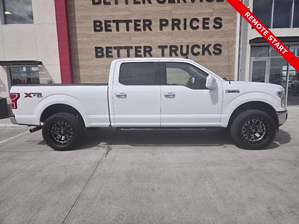 2020 White Ford F-150 XLT 4X4 Truck