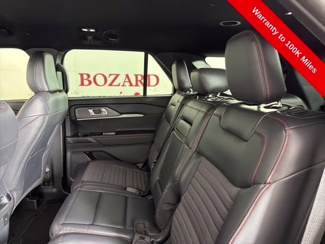 2025 Red Metallic Ford Explorer ST-Line RWD SUV