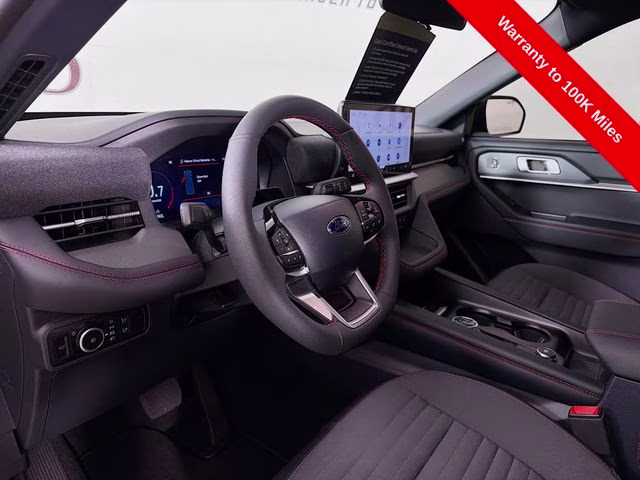 2025 Red Metallic Ford Explorer ST-Line RWD SUV