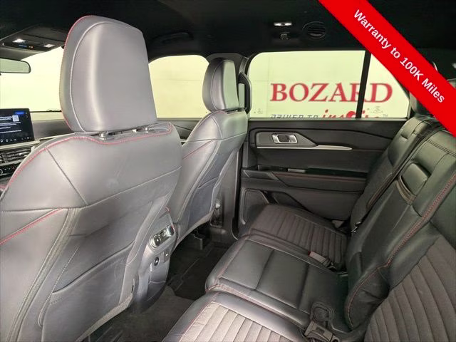 2025 Red Metallic Ford Explorer ST-Line RWD SUV