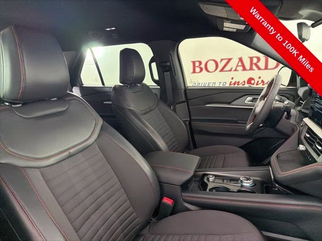 2025 Red Metallic Ford Explorer ST-Line RWD SUV