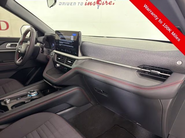 2025 Red Metallic Ford Explorer ST-Line RWD SUV