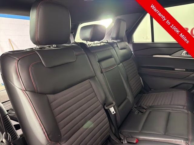 2025 Red Metallic Ford Explorer ST-Line RWD SUV