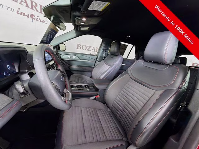 2025 Red Metallic Ford Explorer ST-Line RWD SUV