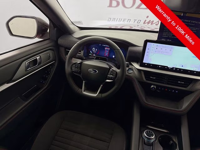 2025 Red Metallic Ford Explorer ST-Line RWD SUV