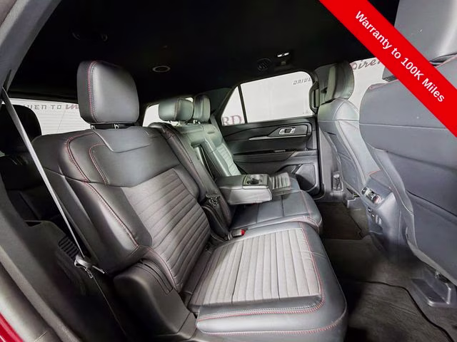 2025 Red Metallic Ford Explorer ST-Line RWD SUV