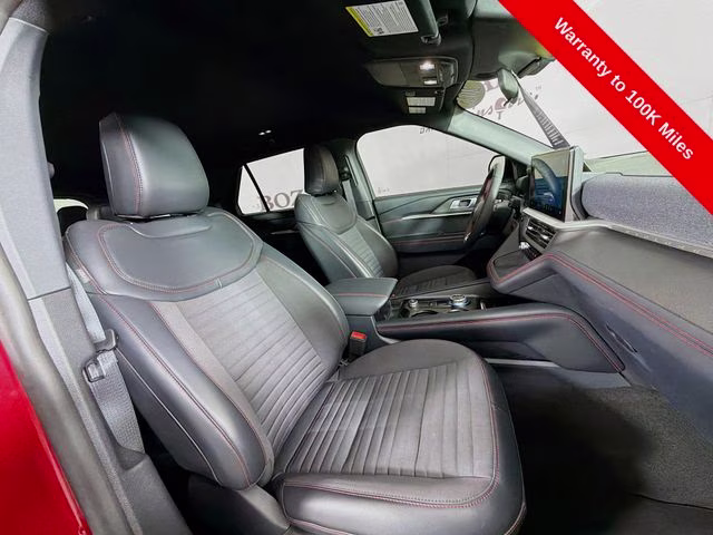 2025 Red Metallic Ford Explorer ST-Line RWD SUV