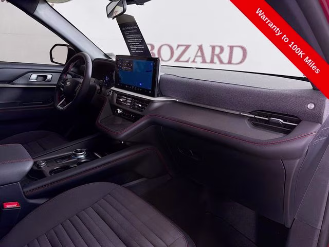 2025 Red Metallic Ford Explorer ST-Line RWD SUV