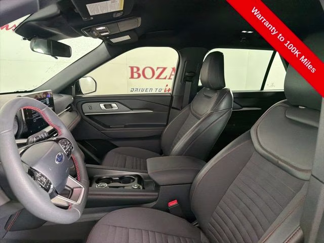 2025 Red Metallic Ford Explorer ST-Line RWD SUV