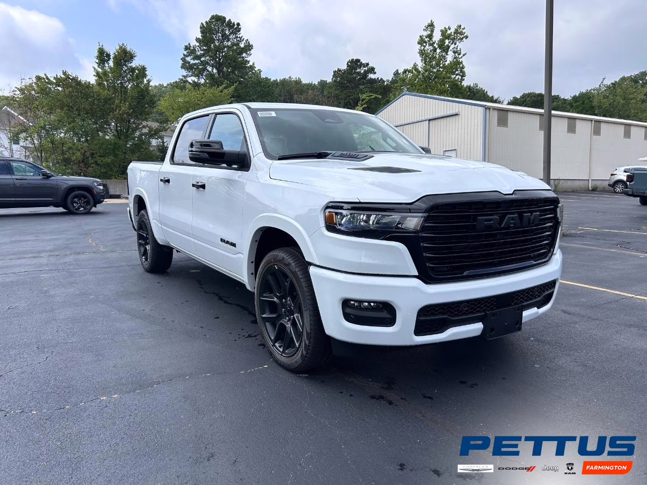 2026 Bright White Clearcoat Ram 1500 Laramie 4X4 Truck