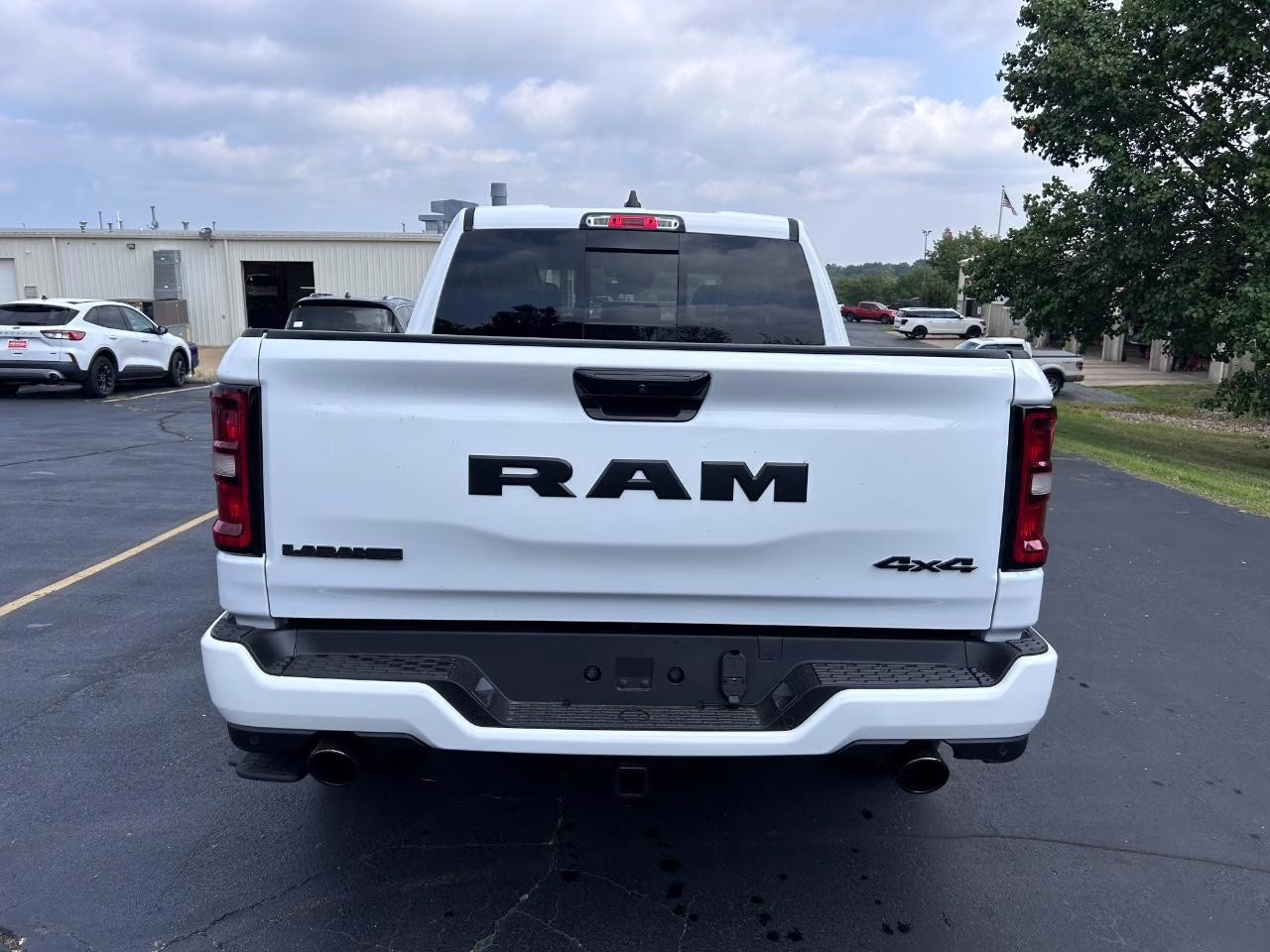 2026 Bright White Clearcoat Ram 1500 Laramie 4X4 Truck