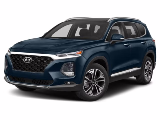 2020 Stormy Blue Hyundai Santa Fe Limited FWD SUV