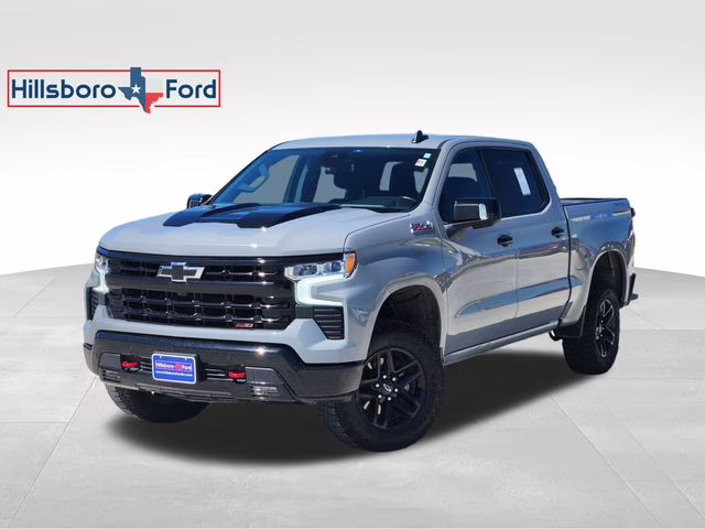 2024 Slate Gray Metallic Chevrolet Silverado 1500 LT Trail Boss 4X4 Truck