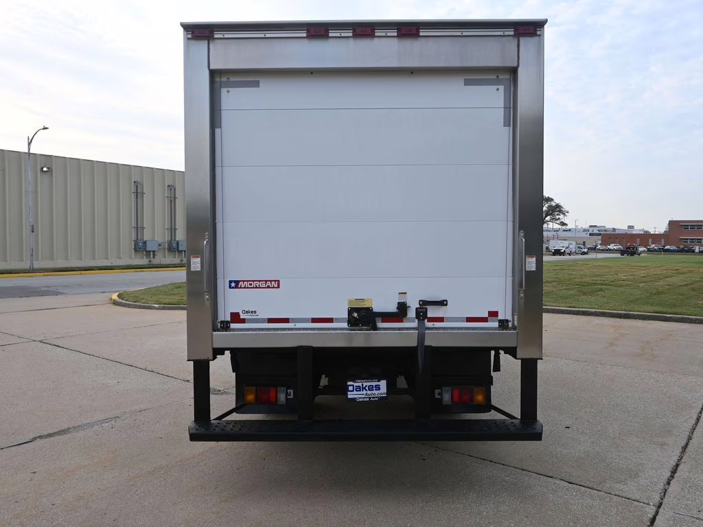 2019 White Isuzu NPR XD Refrigerated Truck