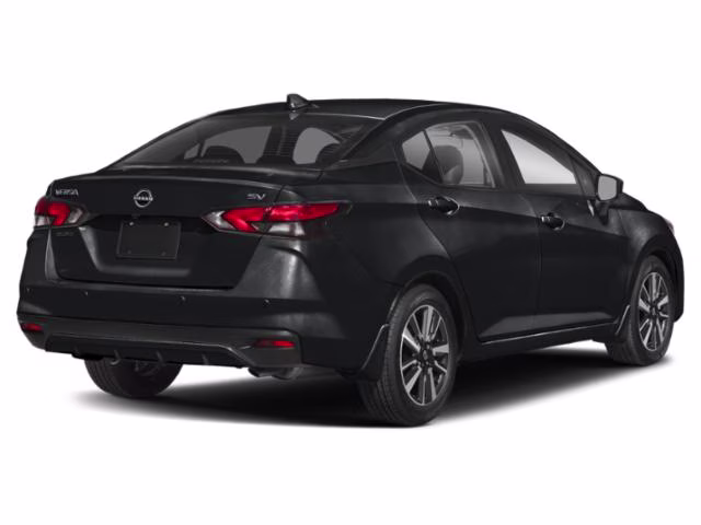 2025 Super Black Metallic Nissan Versa 1.6 SV FWD Sedan