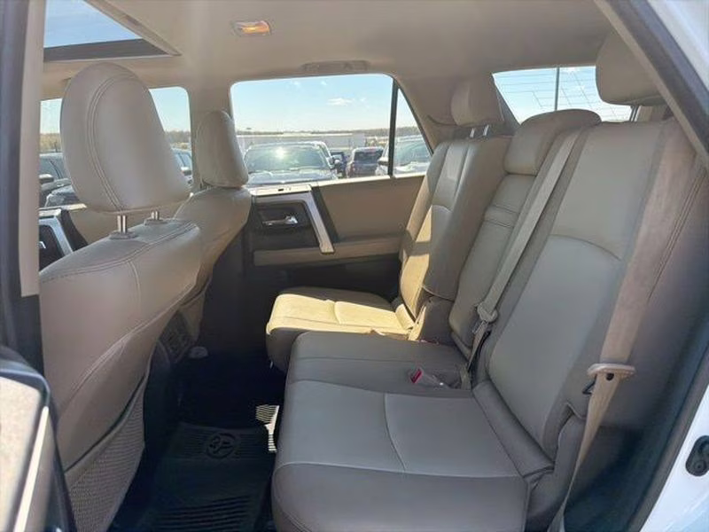 2022 White Toyota 4Runner SR5 Premium 4X4 SUV