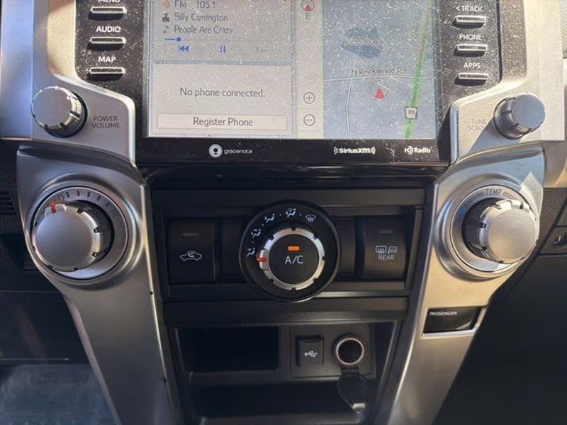 2022 White Toyota 4Runner SR5 Premium 4X4 SUV