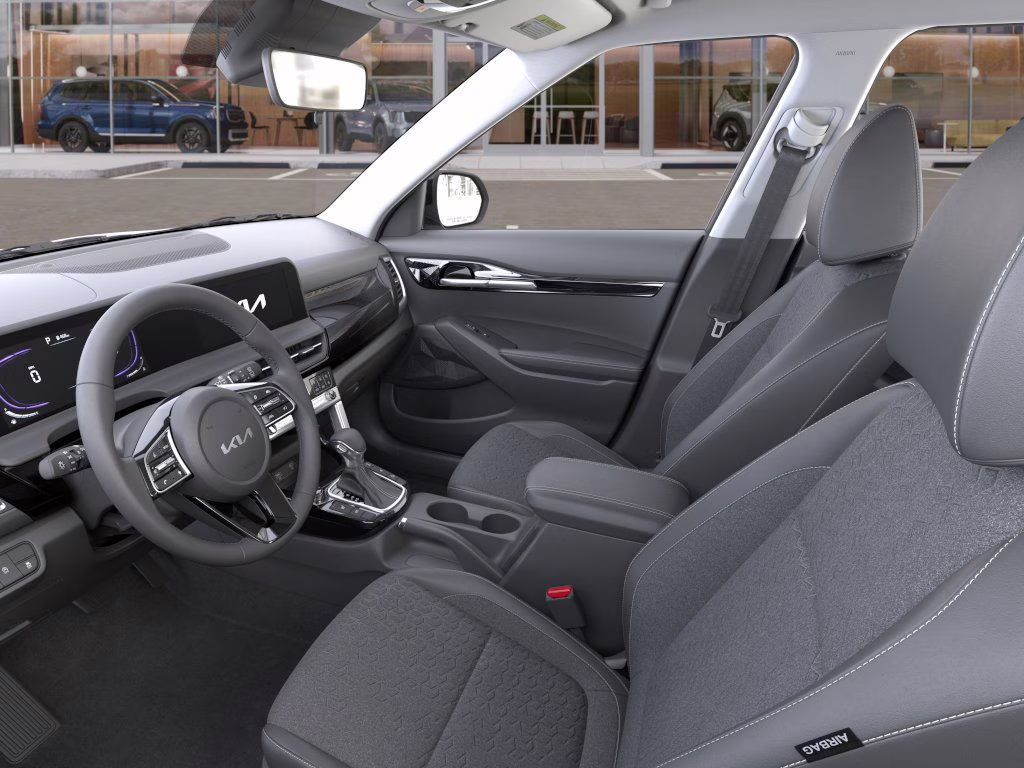 2026 Clear White/Black Roof Kia Seltos S AWD SUV