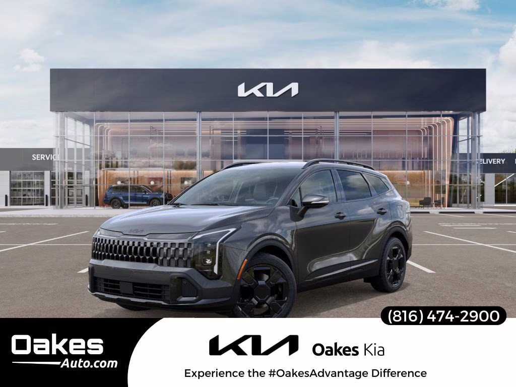 2026 Gravity Gray Kia Sportage Hybrid X-Line AWD SUV