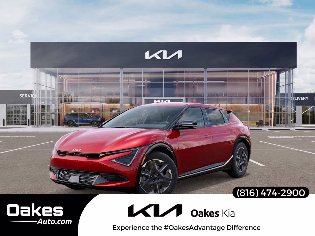 2025 Runway Red Kia EV6 Light AWD SUV