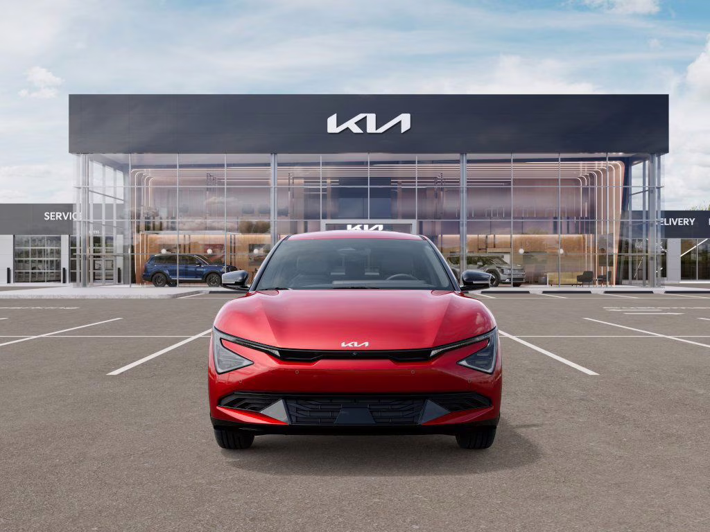 2025 Runway Red Kia EV6 Light AWD SUV