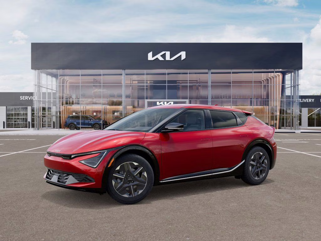 2025 Runway Red Kia EV6 Light AWD SUV