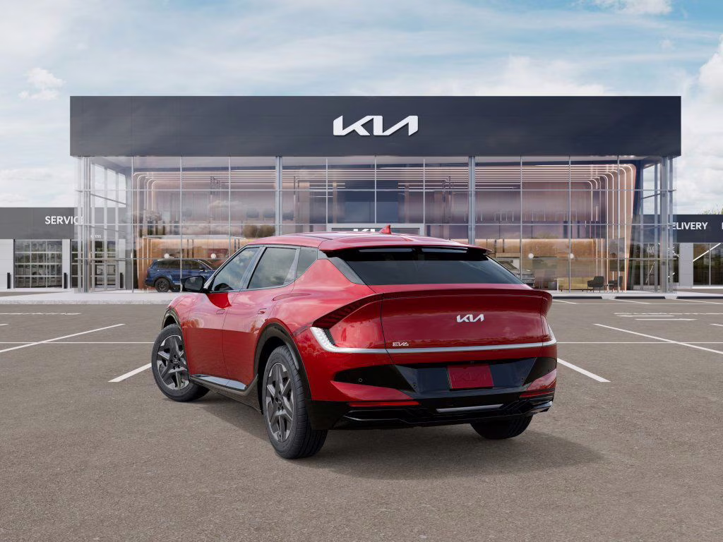2025 Runway Red Kia EV6 Light AWD SUV