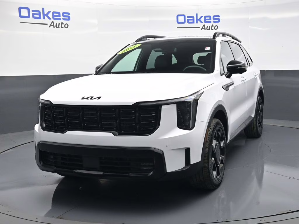 2026 Glacial White Pearl Kia Sorento X-Line SX Prestige AWD SUV