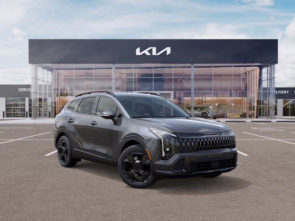 2026 Gravity Gray Kia Sportage Hybrid X-Line AWD SUV