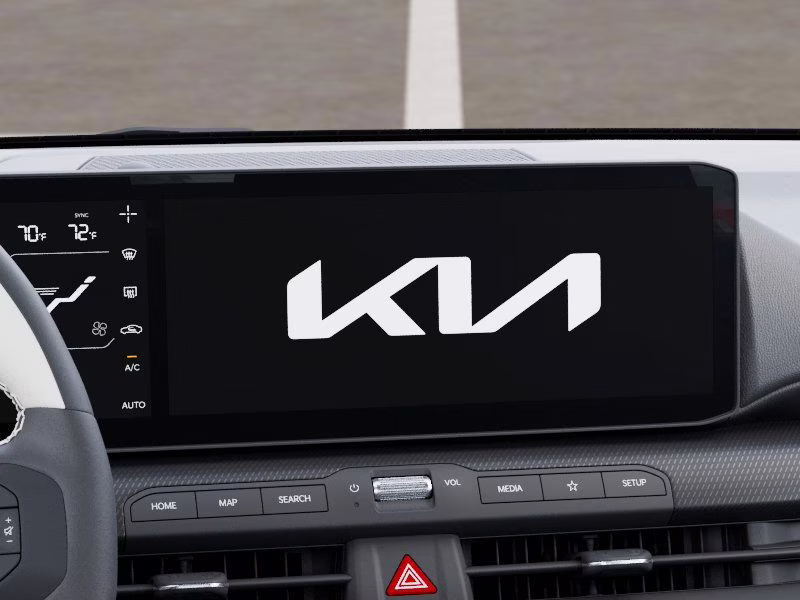 2025 Aurora Black Pearl Kia K4 GT-Line FWD Sedan