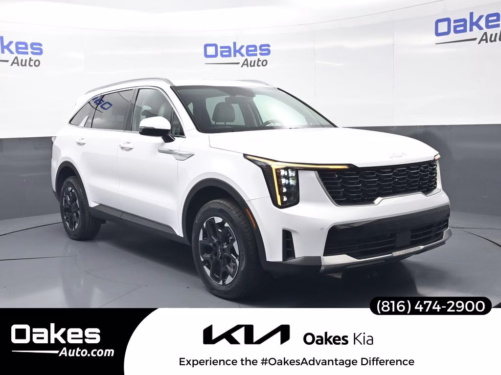 2026 Glacial White Pearl Kia Sorento S AWD SUV