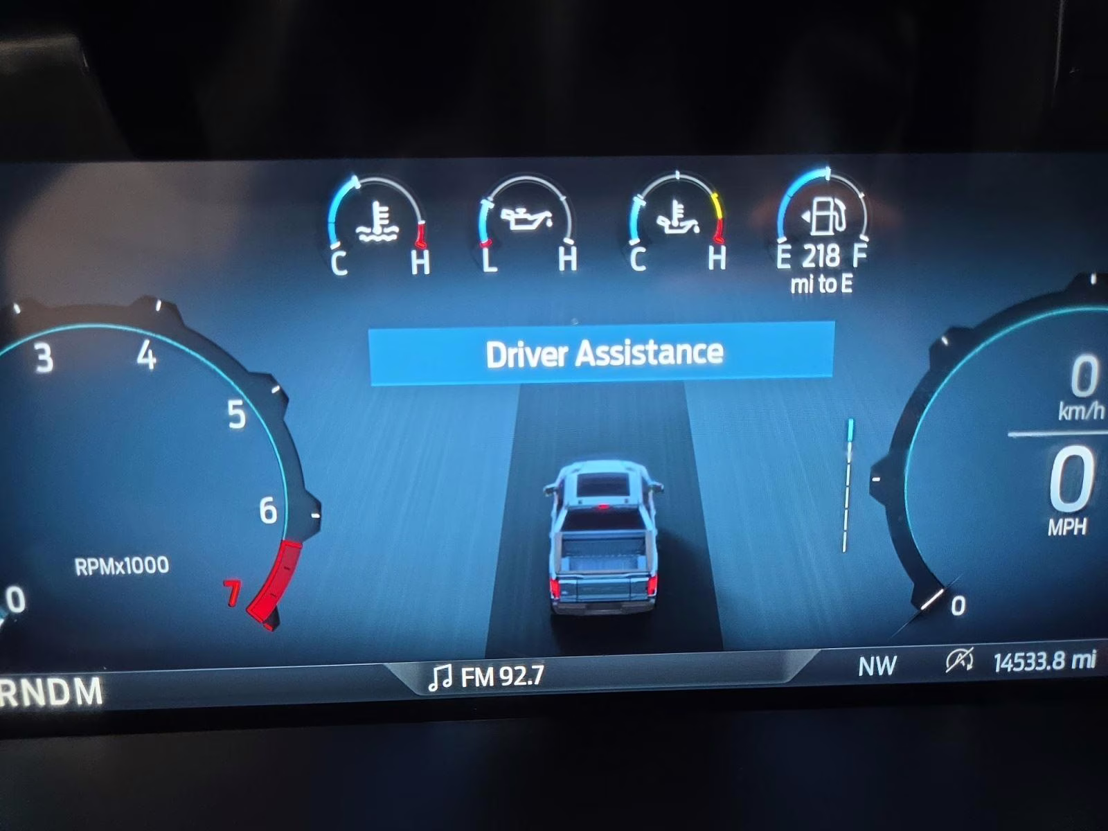 2025 Atlas Blue Ford F-150 LARIAT 4X4 Truck