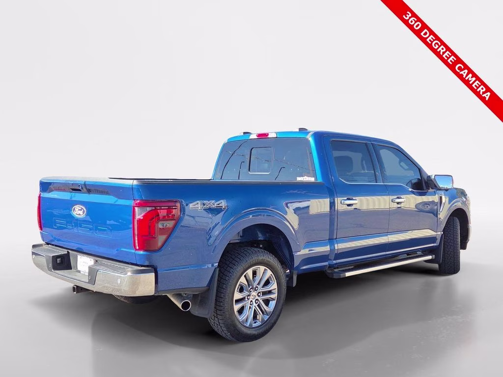 2025 Blue Ford F-150 Lariat 4X4 Truck