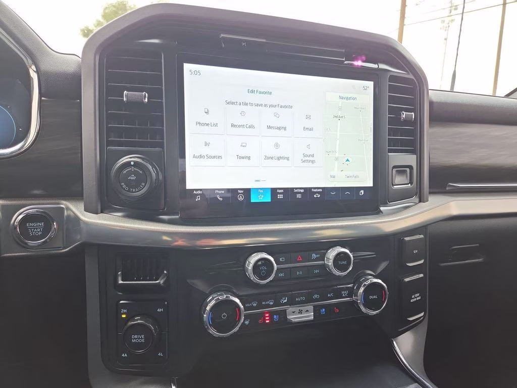 2025 Blue Ford F-150 Lariat 4X4 Truck