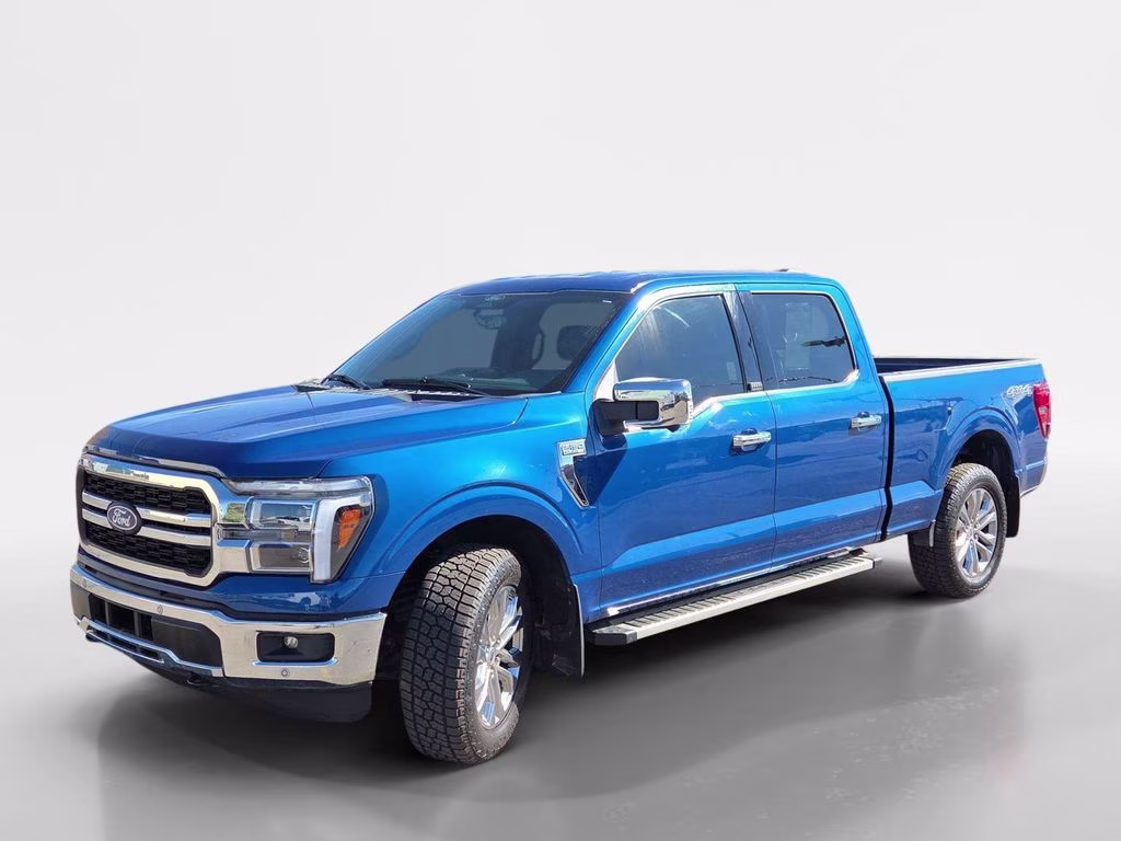 2025 Blue Ford F-150 Lariat 4X4 Truck