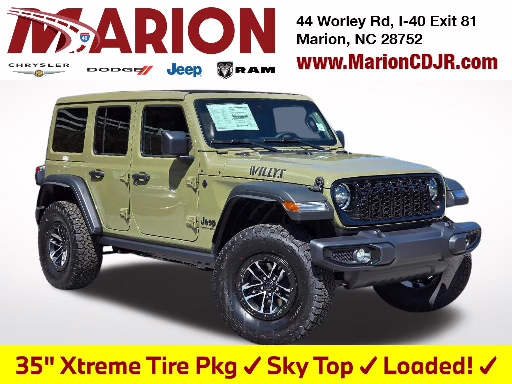 2025 41 Jeep Wrangler Willys 4X4 SUV