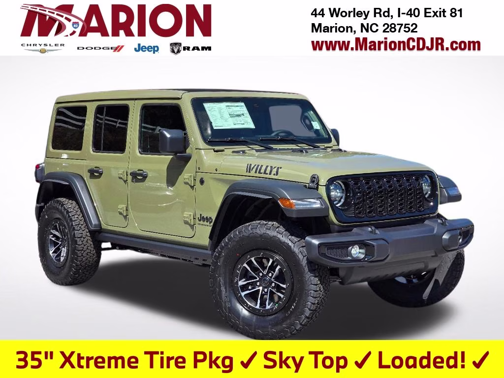 2025 41 Jeep Wrangler Willys 4X4 SUV